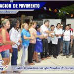 Carmen Caro terminó su mandato con inauguración de pavimento en barrio Alemán Carmen Caro terminó su mandato con inauguración de pavimento en barrio Alemán